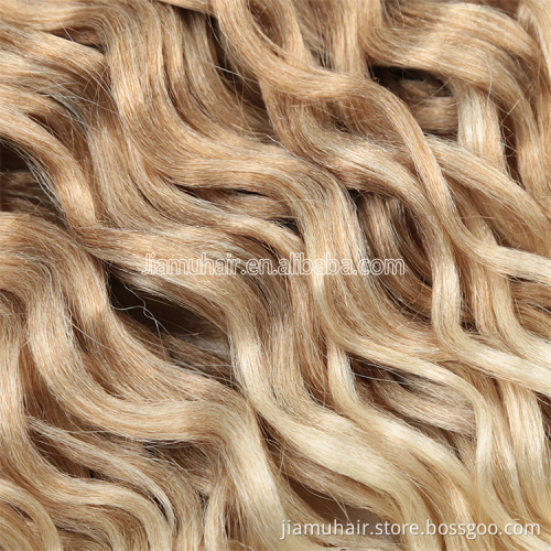 Ocean Wave Braiding Hair Extensions Crochet Braids Synthetic Hair Hawaii Afro Curly Hair Ombre Blonde Water Wave Braid